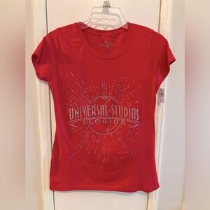 COPY - NWT Women’s Red Universal Studios Orlando Ladies Cut TShirt Size Medium